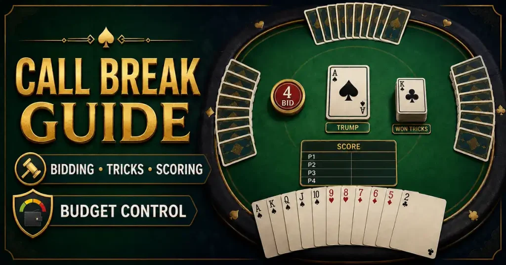Call Break Guide: Bidding, Tricks, Scoring & Budget Control