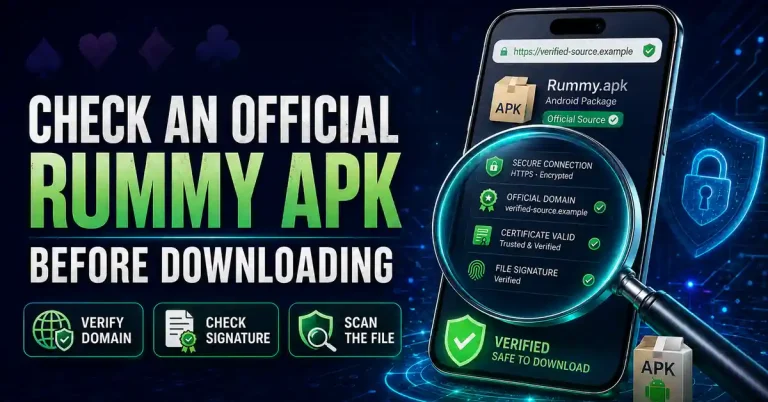 How to Check an Official Rummy APK Before Downloading